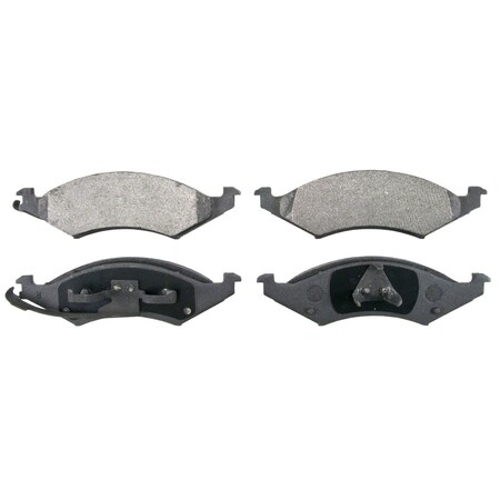 Wagner Brakes 86-93 Ford/Merc:Fr Quickstop Pads, Zx421 ZX421